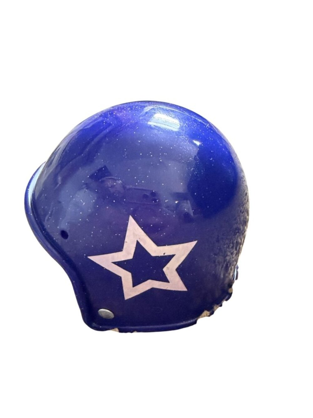 American Girl Doll Scooter Helmet With Star and Chin Strap-Purple-GUC - Picture 4 of 5